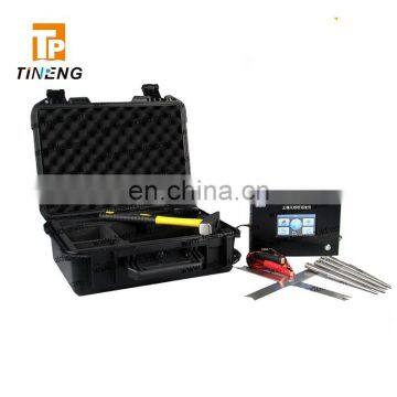 Upgraded Portable automatic soil non-nuclear Electrical Density Gauge (EDG) for soil testing