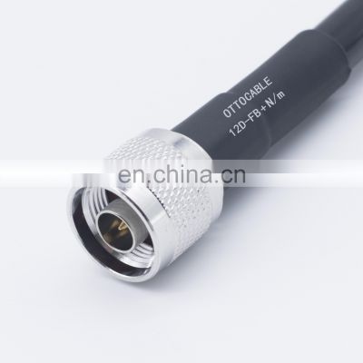 CU/CCA/CCS LOW LOSS  PE/PVC jacket  50Ohm RF Coaxial Cable 12D-FB