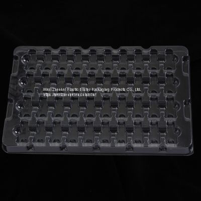 transparent plastic blister trays customized blister packaging trays