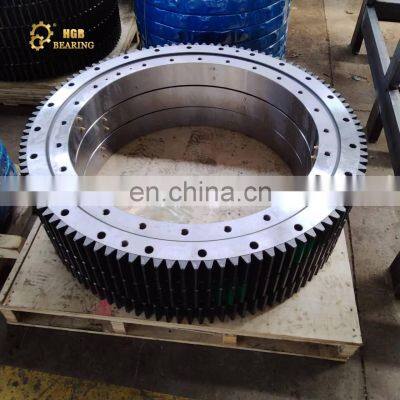 9E-1B16-0258-0996 single row four point contact ball slewing rings crane slewing ring gear