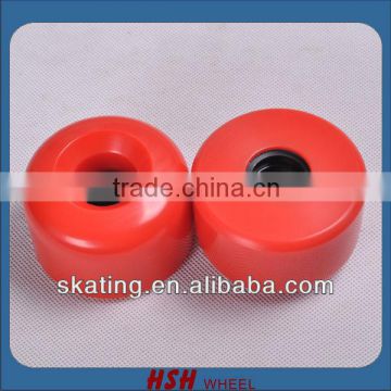 Chinese high rebound long board skate board 70X46 PU wheel