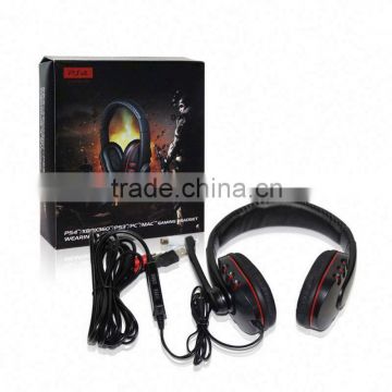 Wholesale wire earphone, for ps4 earphone, 4 in 1 earphone