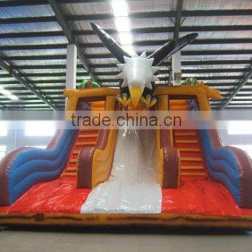 giant inflatable water slide, giant amusement park equipment slide, cheap water park slide