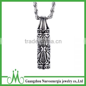 Mens silver pendant vogue friendship necklace ornament discount price