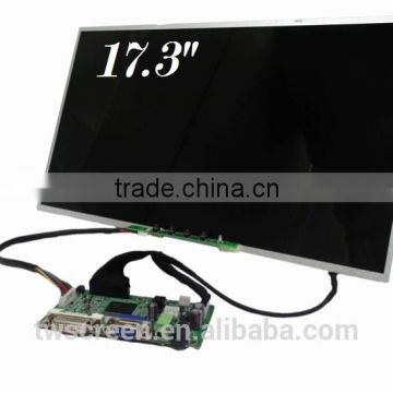 Panel Controller Board kit with 17.3" TFT LCD Display