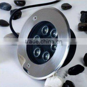 6w stainless steel waterproof inground led lights