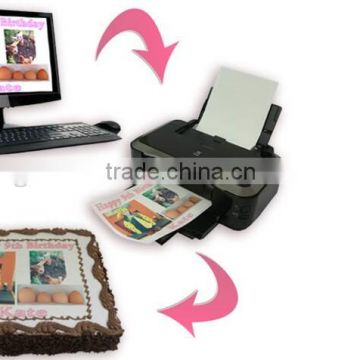 factory direct supply water based security edible inkjet ink for digital priting on cake