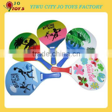 wood beach paddle ball set with EN71 ASTM