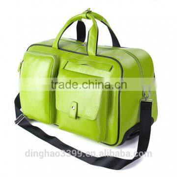 2016 new design travel bag multifunction PU trolley bag portable travel bag