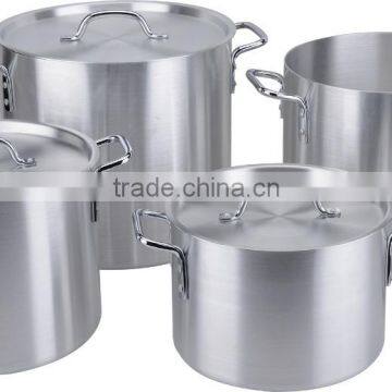 4pcs aluminum stock pot kitchen item aluminum cookware set for sale