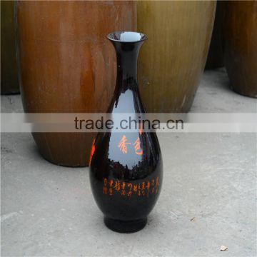 cheap price large black porcelain flower vase                        
                                                Quality Choice