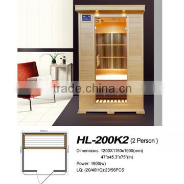 2015 hot sale infrared sauna bedroom furniture HL-200K2