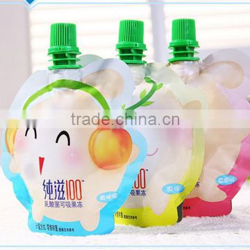 high quality beverag pouch with spout bag