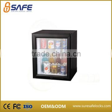 hotel absorption minii soft drink fridge with 25 liter small size