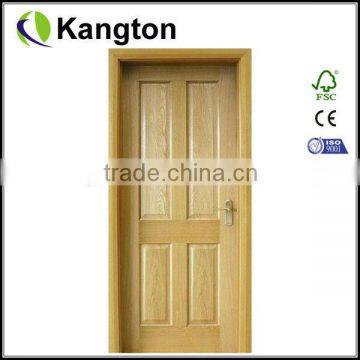 Solid veneer wood door wood victorian doors wooden door with frame