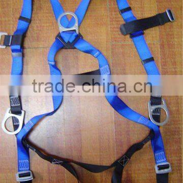 Reflective vest safety belt harness