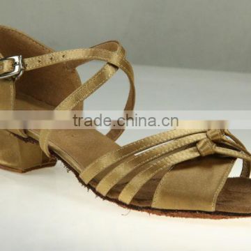 Child Sandals , Girl Dance Shoes , Low Heel Latin Shoes