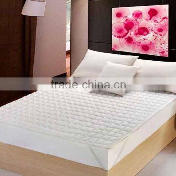 Newest Design High Quality Single Bed Waterproof Mattress Protector/Plastic Fitted Mattress Cover