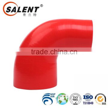 high temperature 19mm to 16mm Red 90 degree clear auto silicone reducer elbow hose
