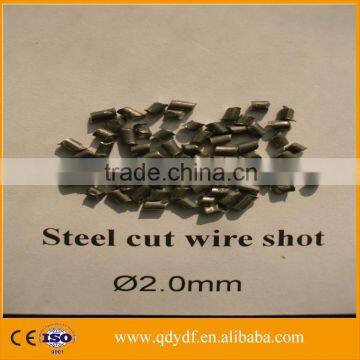 YDF-CW-2.0 low price cast steel wire cut shot price for sand blasting