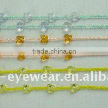 Eyeglasses beads cords