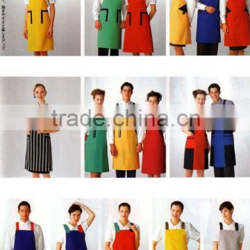 Customer-made resturant chef and waiter apron uniform