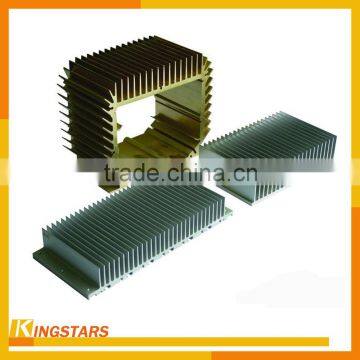 Aluminum extrusion enclosure LED heat sink