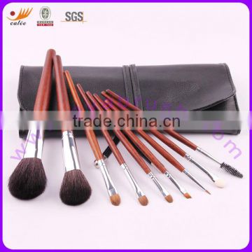 Professional cosmetic brush sets with the high quality hair,convenient packaging