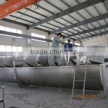 Chicken Slaughtering Stainless Steel Spin Chicken Meat Chiller