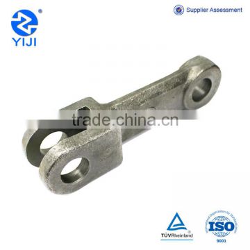 wear resistant conveyor chain link with multi pitch