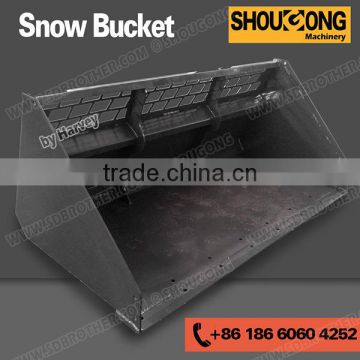 Snow Bucket attachment for Skid Steer Loader