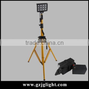 multifunctional floodlight military/army camping acessories field 36w LED camping telescopic tripod stand light RLS-836L