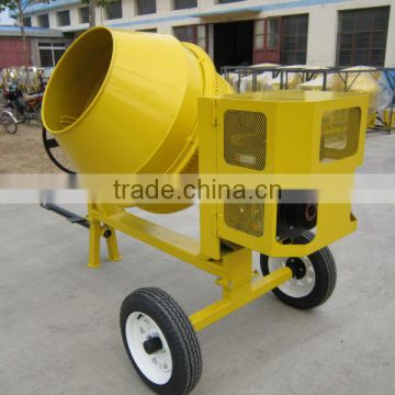 rugged steel construction concrete mixer
