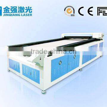 JQ1830 big size roll fabric cutting machine with auto feeding