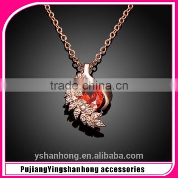 Ms fashion zircon pendant accessories wholesale necklace