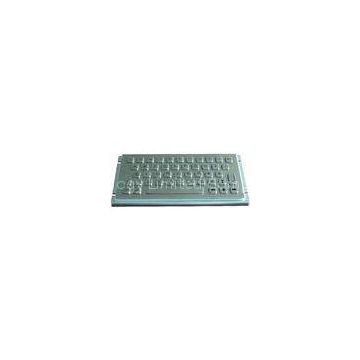 compact format IP65 dynamic Waterproof  Panel mount industrial metal keyboard with 47key