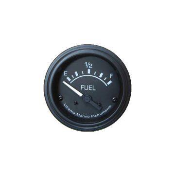 Utrema Black Marine Fuel Gauge 2-1/16 in.