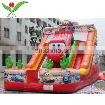Car theme China inflatable manufacturer commercial inflatable slide