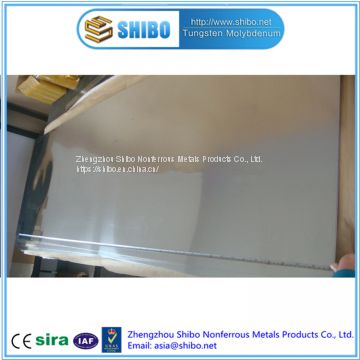 Experienced Factory Cold rolled Molybdenum sheet with bright surface