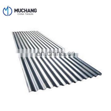 Z60 material corrugated roof price for warehouse