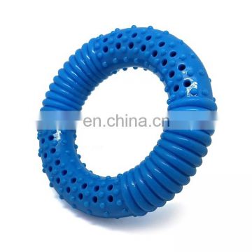 Factory supply cost-effective  water absorbing  interactive toy hydro ring toy teeth clean toy for dog