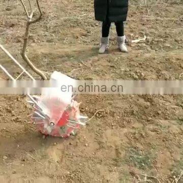 small manual corn seeding planting seed sowing machine