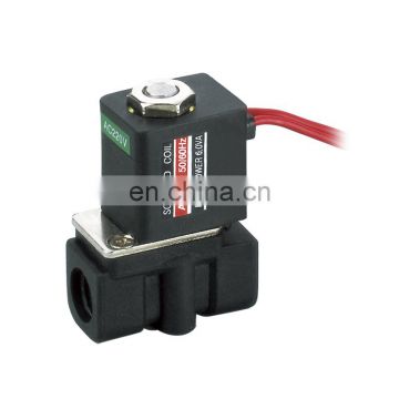 2P Series Small Cheap Plastic Water Solenoid Valve 24V