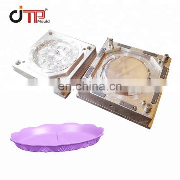 2019 Taizhou OEM high quality  plastic PP PS fruit plate mould dessert tray injection mold