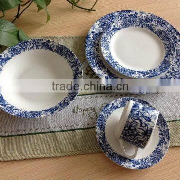 Factory supply customer-made 30pcs porcelain dinner set