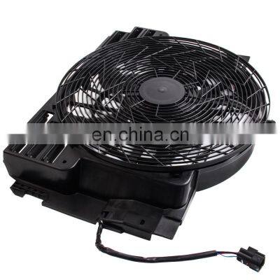 Electric Engine Cooling Radiator Fan 64546921381 64508380573 64546908124 Radiator Condenser Cooling Fan For X5 E53
