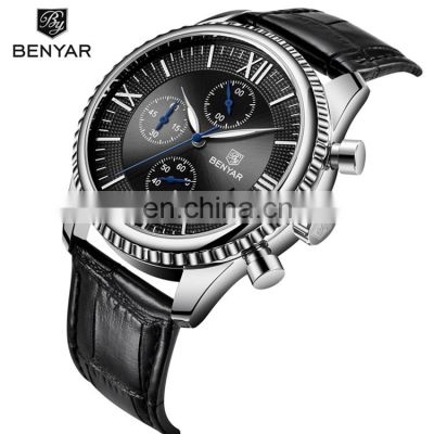 BENYAR BY-5129M Custom mens watches fashionable quartz analog luxury modern men watch