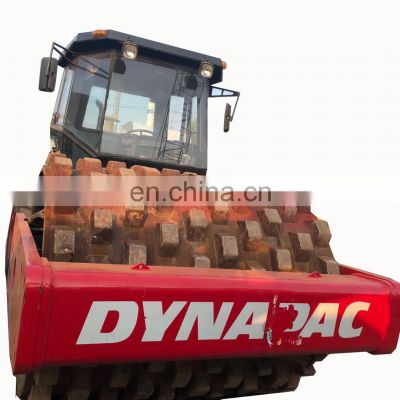 Best selling used dynapac CA602D CA301 CA251 single drum soil compactor with good running condition for sale