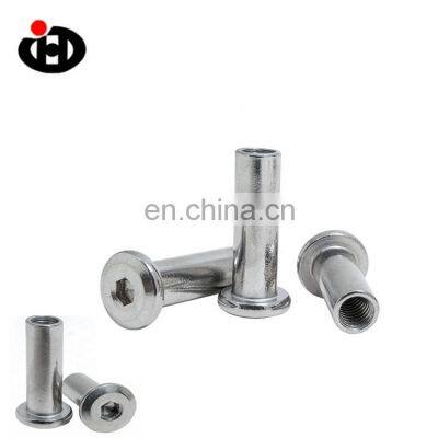 Ordinary connector insert Hexagon socket nut China factory direct sales