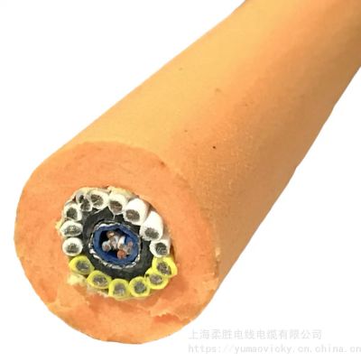 Polyurethane PUR anti-seawater corrosion special cable water floating line zero buoyancy ROV cable